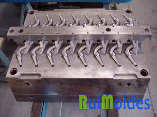 Rubber injection mould.